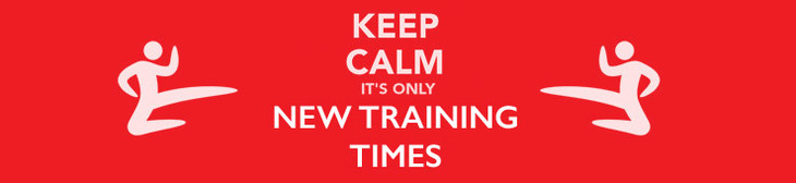 Training Time Changes