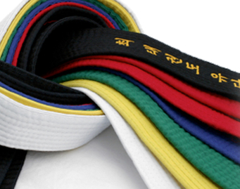 Tae Kwon Do Coloured Belts